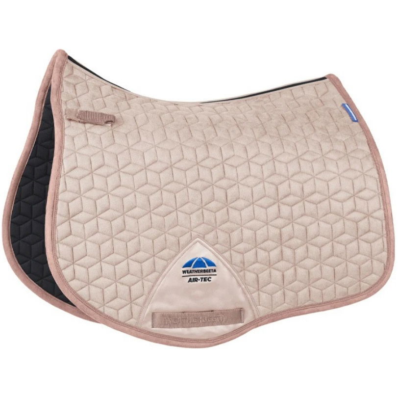 2026 WeatherBeeta Suede Elite Lucht-Tec All Purpose Zadeldek 1030345 - Rose Quartz